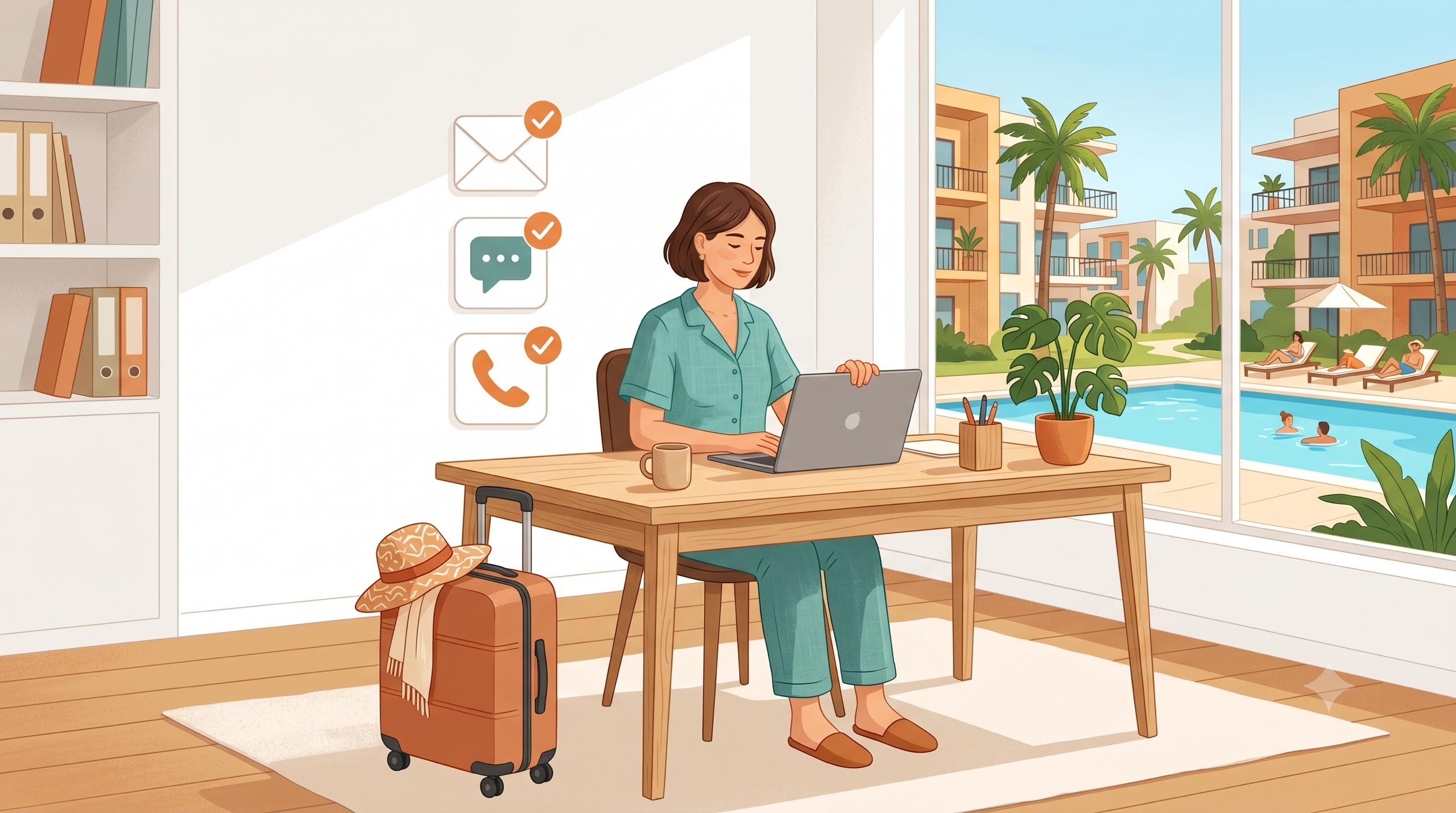 Antes de irte de vacaciones: deja la administración cubierta sin vivir pendiente del móvil